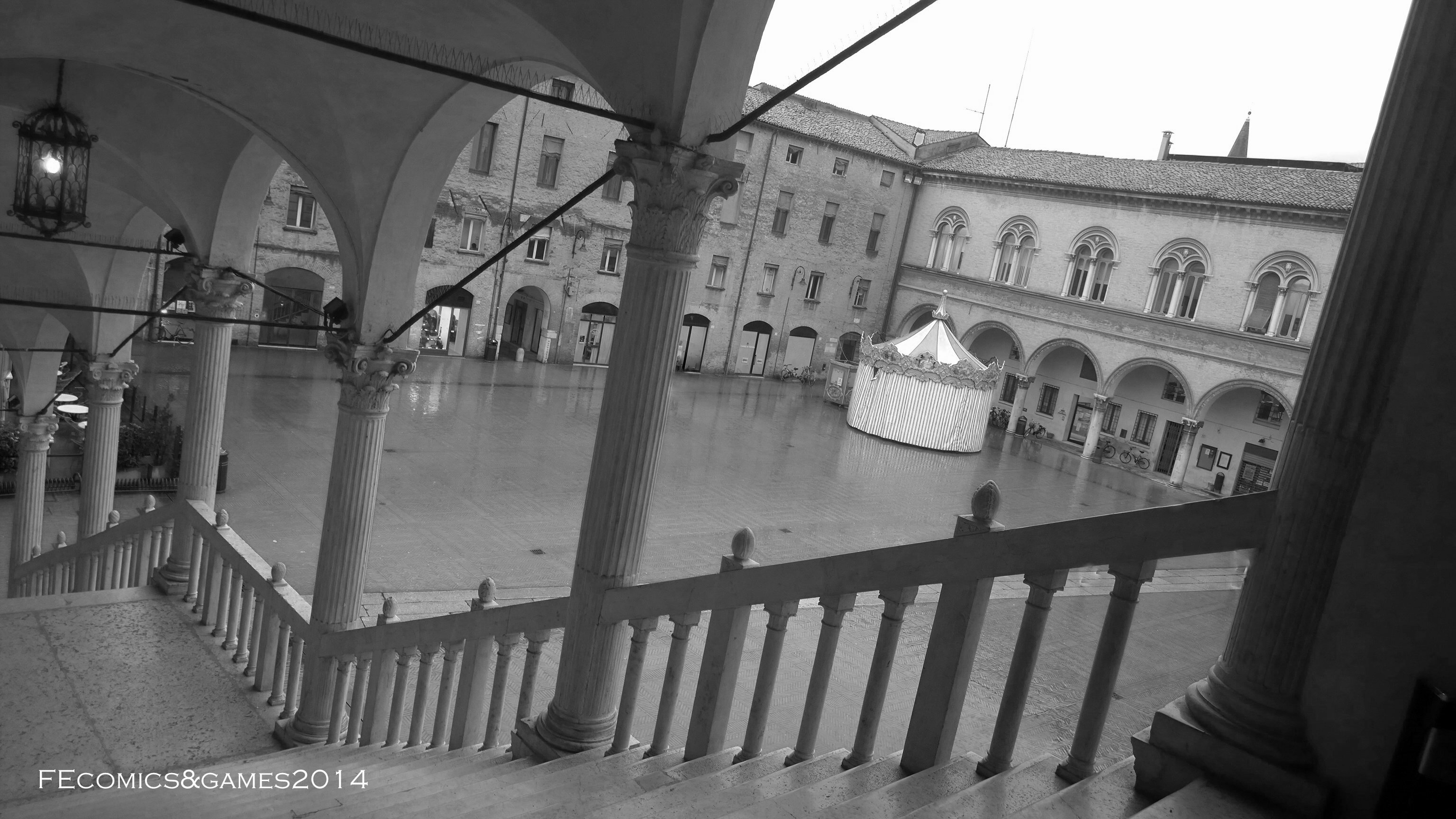 Piazza municipale di Ferrara